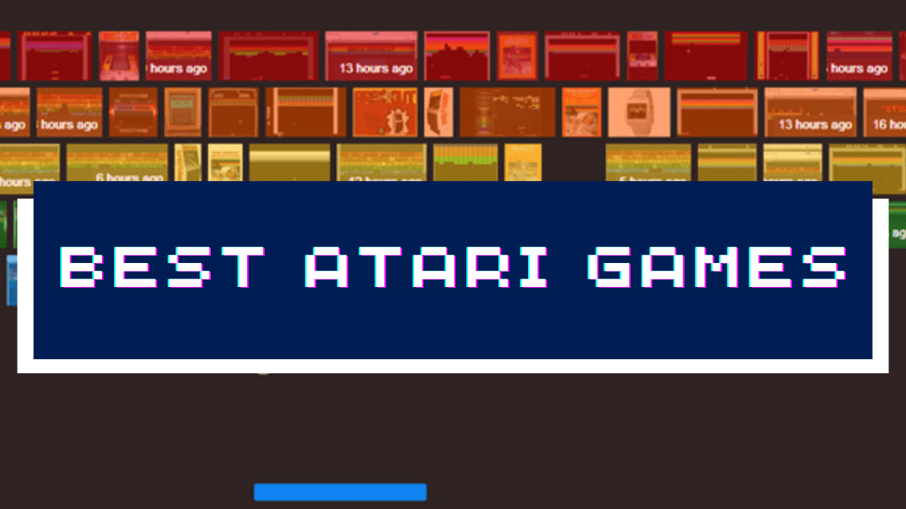 Best Atari Games Exploring the Timeless Classics of the Atari 2600